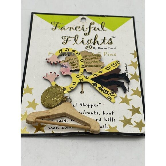 Fanciful Flights By Karen Rossi Lapel Pin - Picture 2 of 5